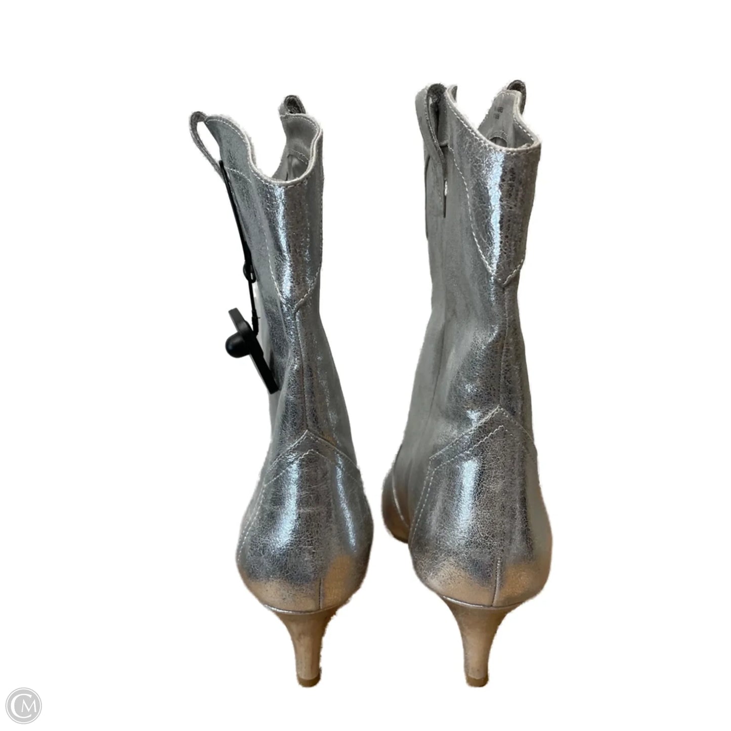 Boots Western By Dolce Vita In Silver, Size: 10
