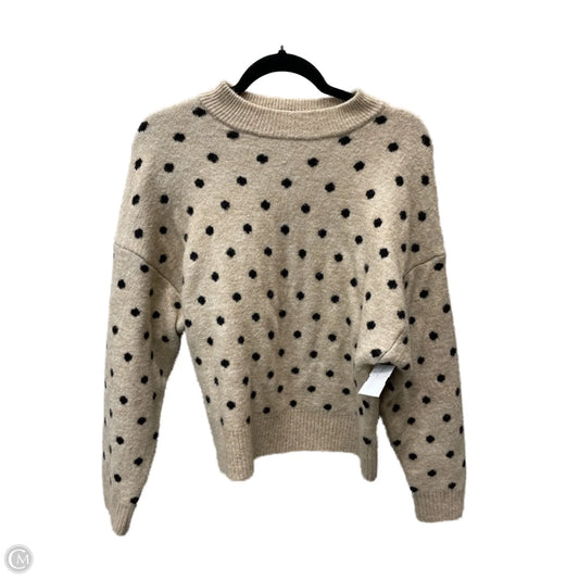 Sweater By H&m In Polkadot Pattern, Size: S