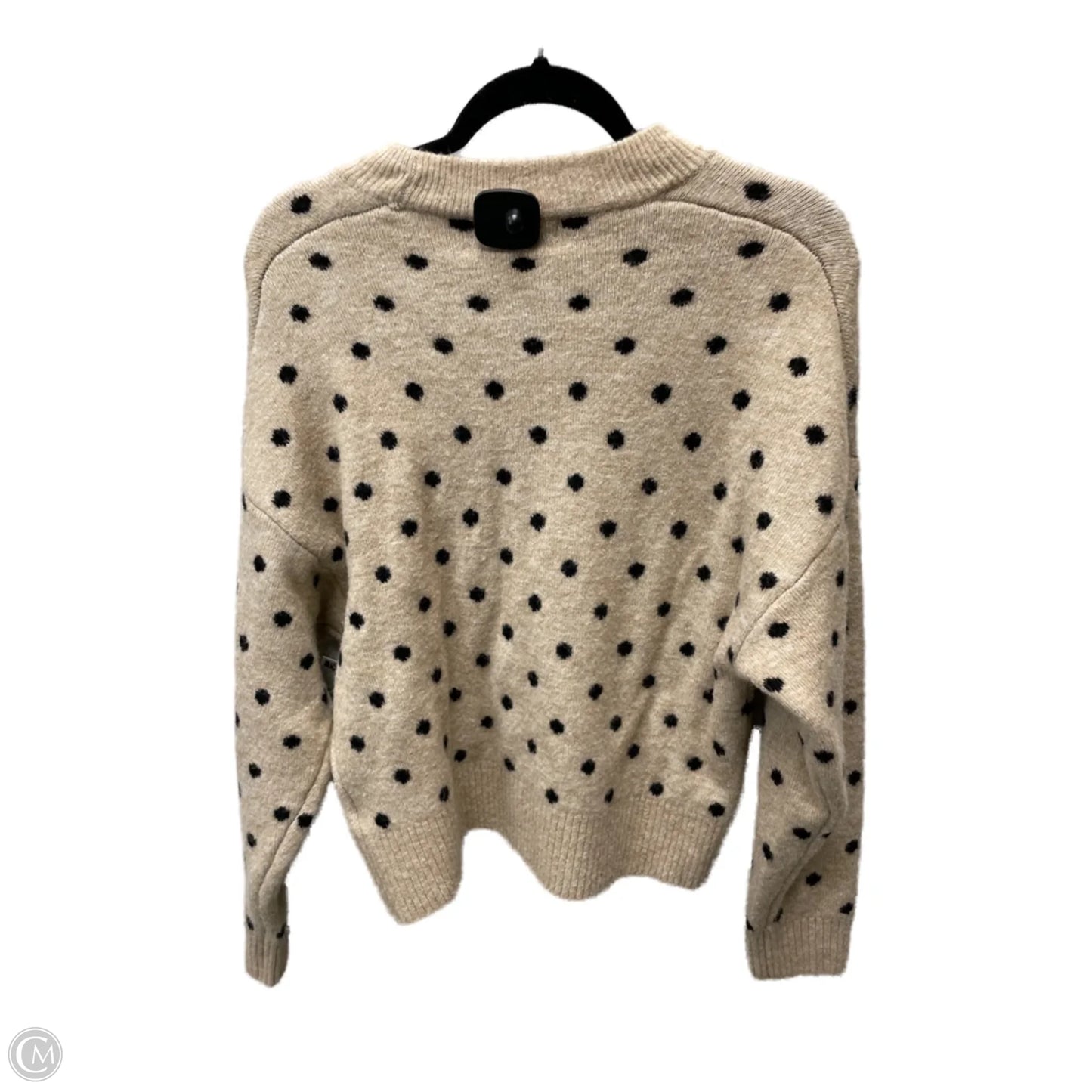 Sweater By H&m In Polkadot Pattern, Size: S