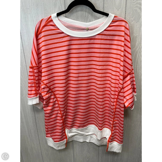 Top 3/4 Sleeve By Clothes Mentor In Striped Pattern, Size: Xl
