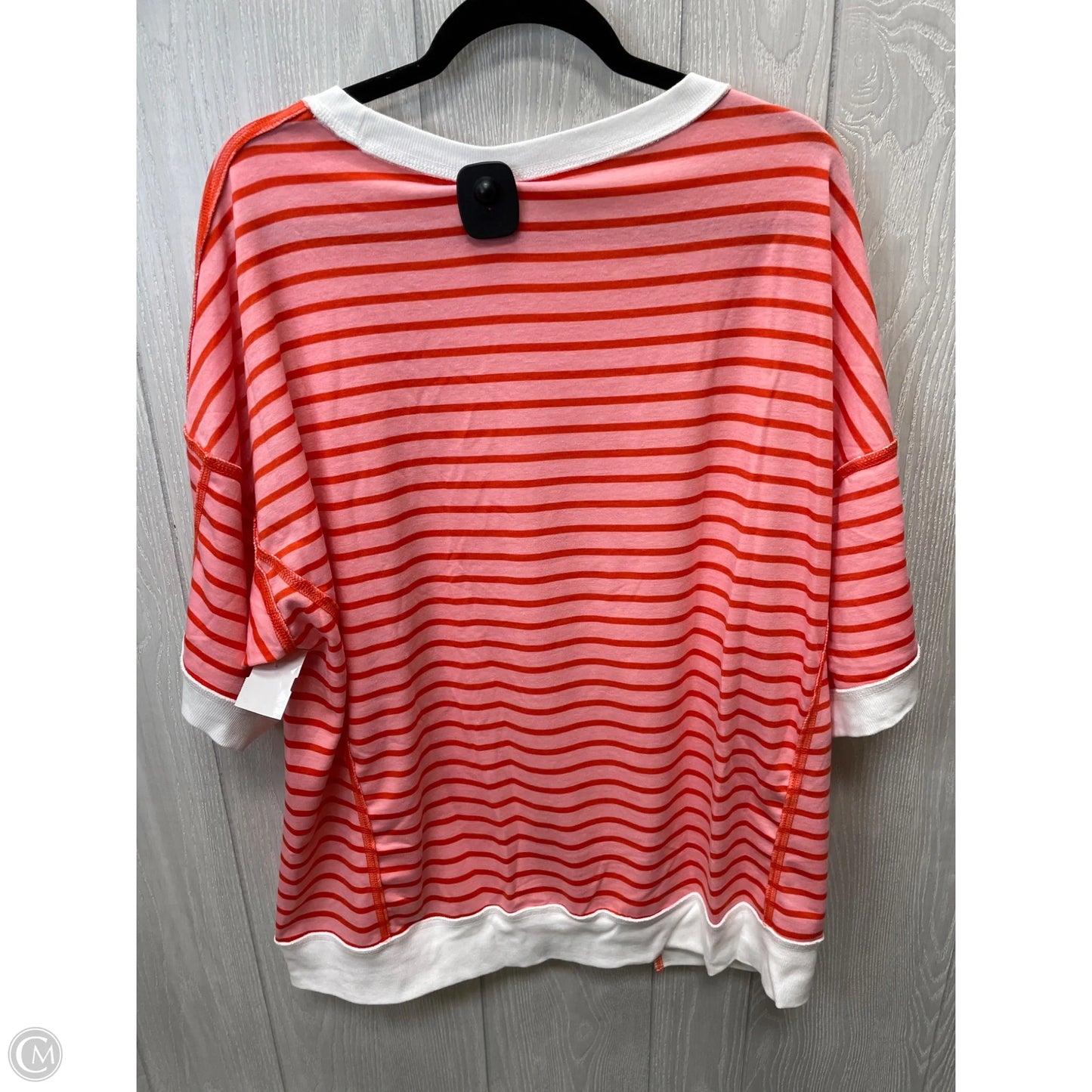 Top 3/4 Sleeve By Clothes Mentor In Striped Pattern, Size: Xl