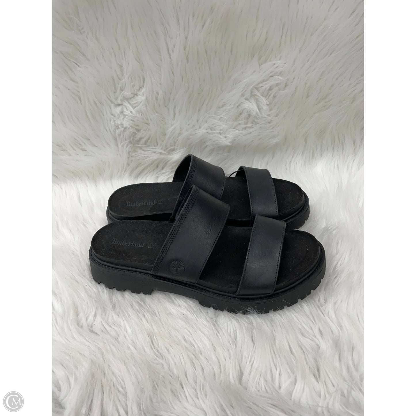 Sandals Flats By Timberland In Black, Size: 10