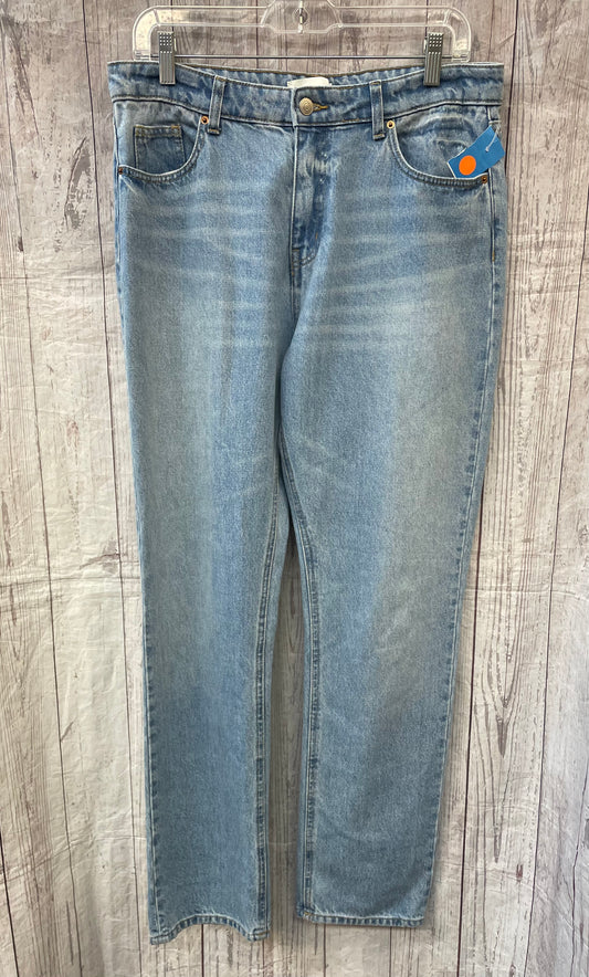 Jeans Straight By H&m  Size: 8