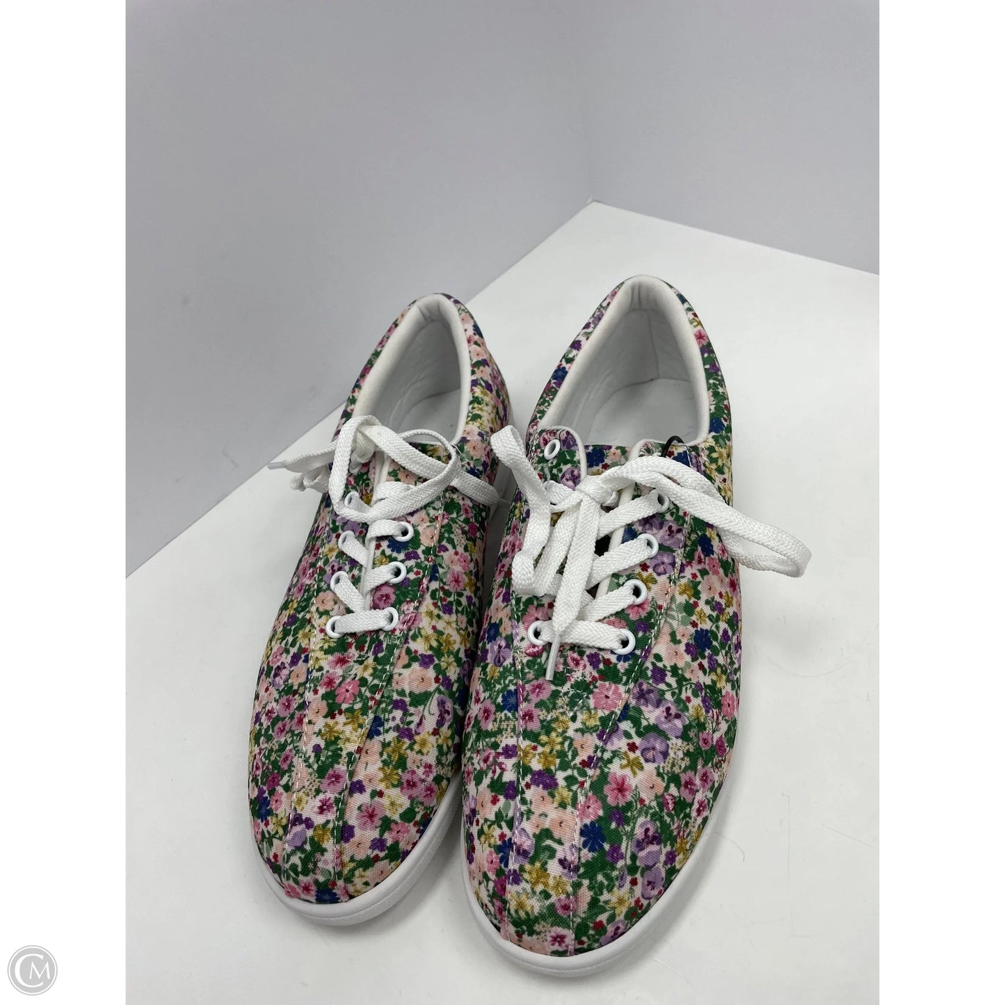Shoes Sneakers By Easy Spirit In Floral Print, Size: 9.5