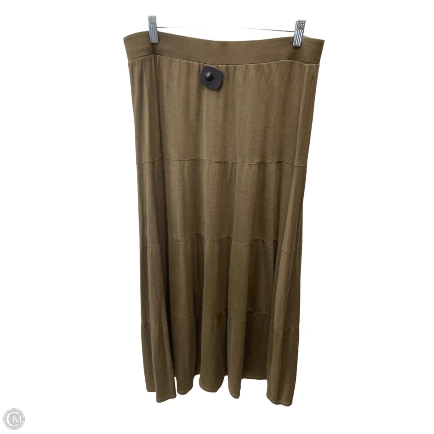 Skirt Maxi By Eileen Fisher In Brown, Size: 8