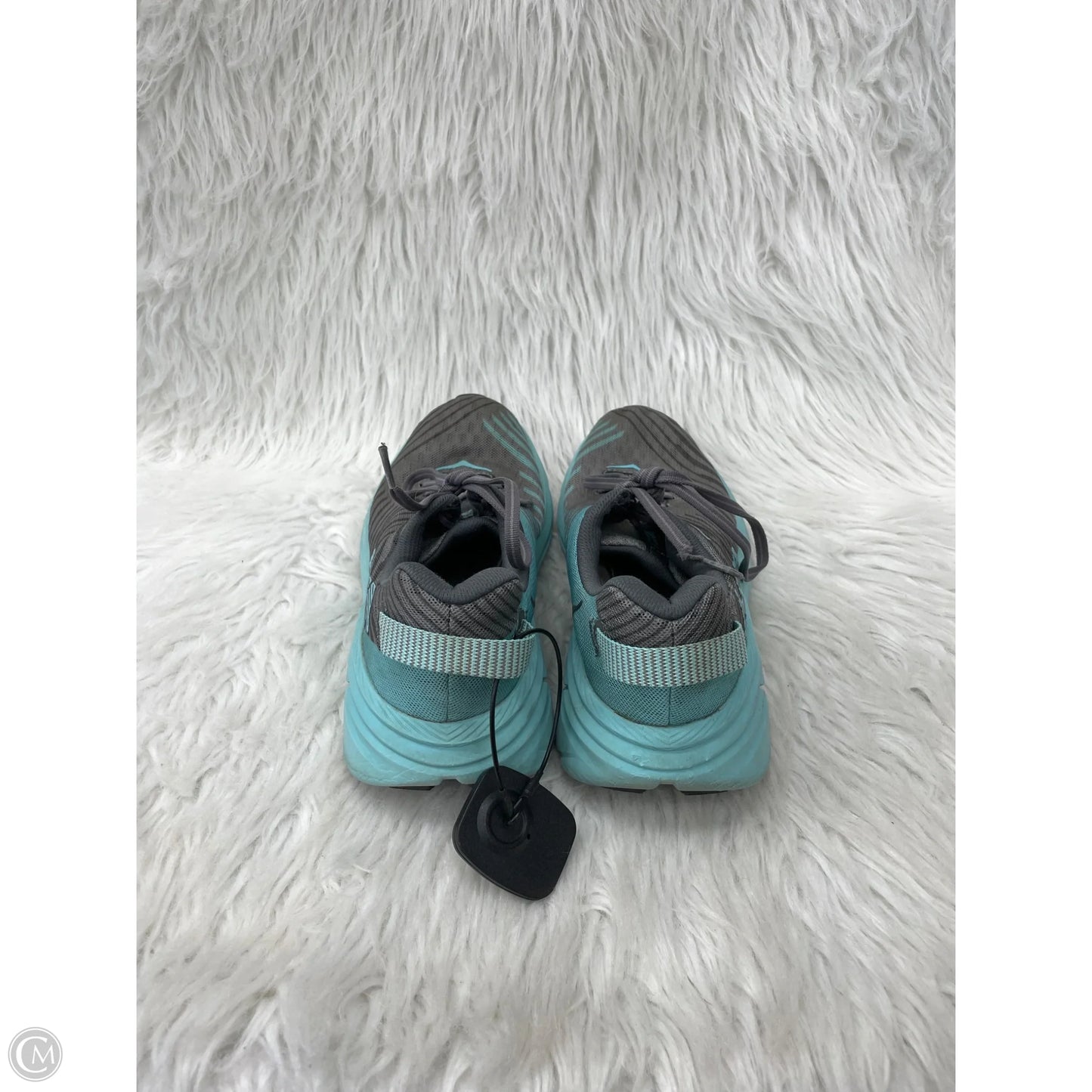 Shoes Athletic By Hoka In Teal, Size: 8.5