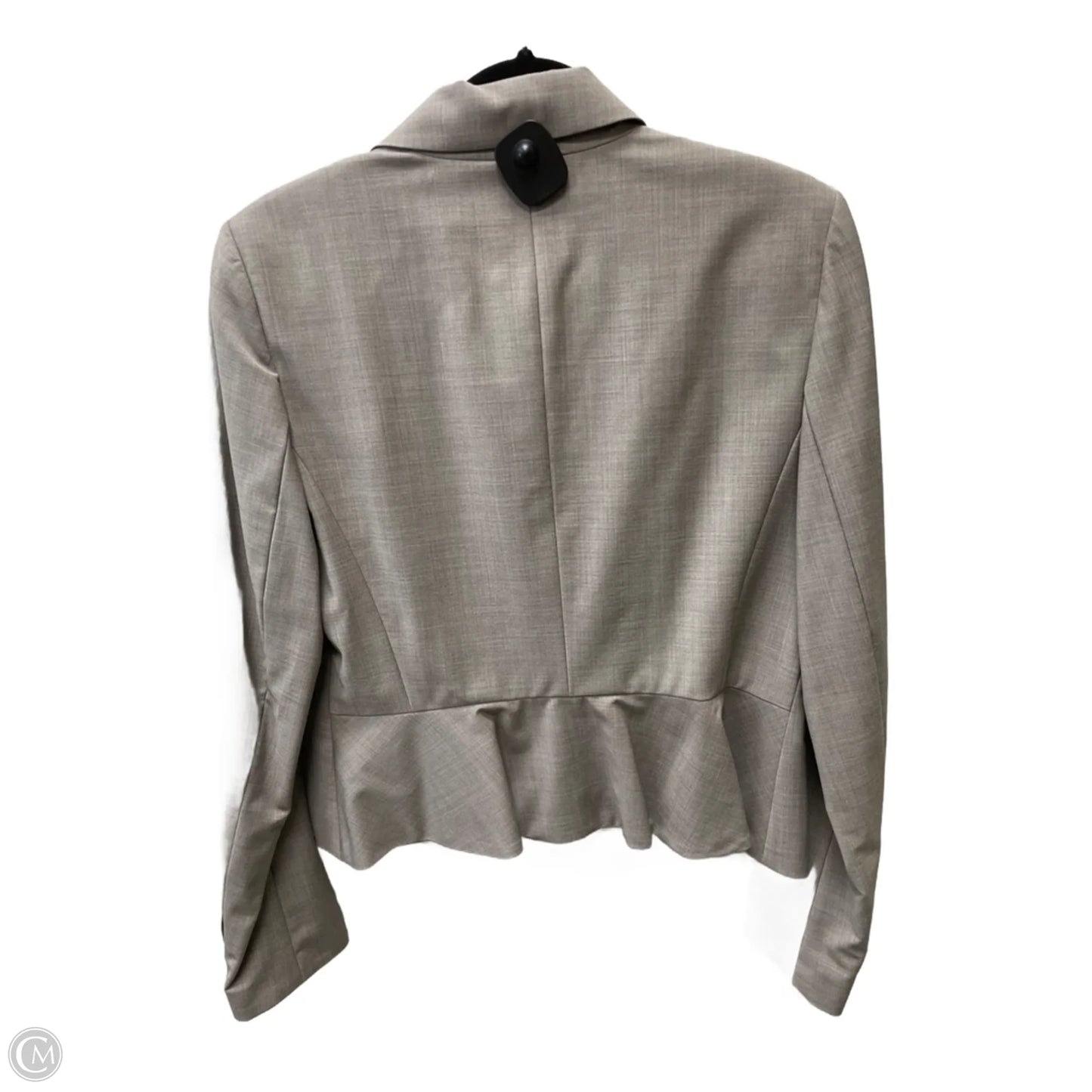 Blazer By Ann Taylor In Grey, Size: L