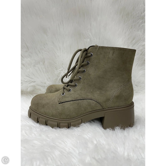 Boots Combat By Mia In Green, Size: 9