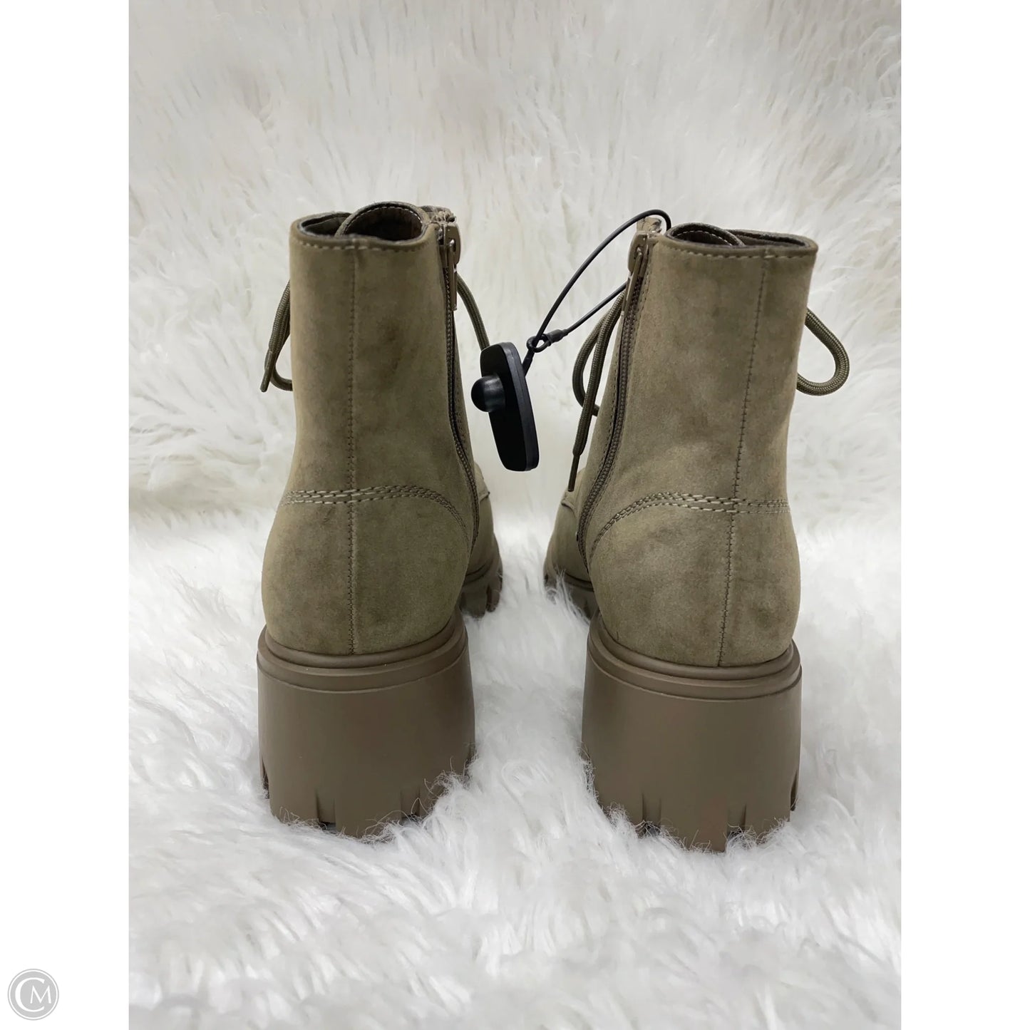 Boots Combat By Mia In Green, Size: 9