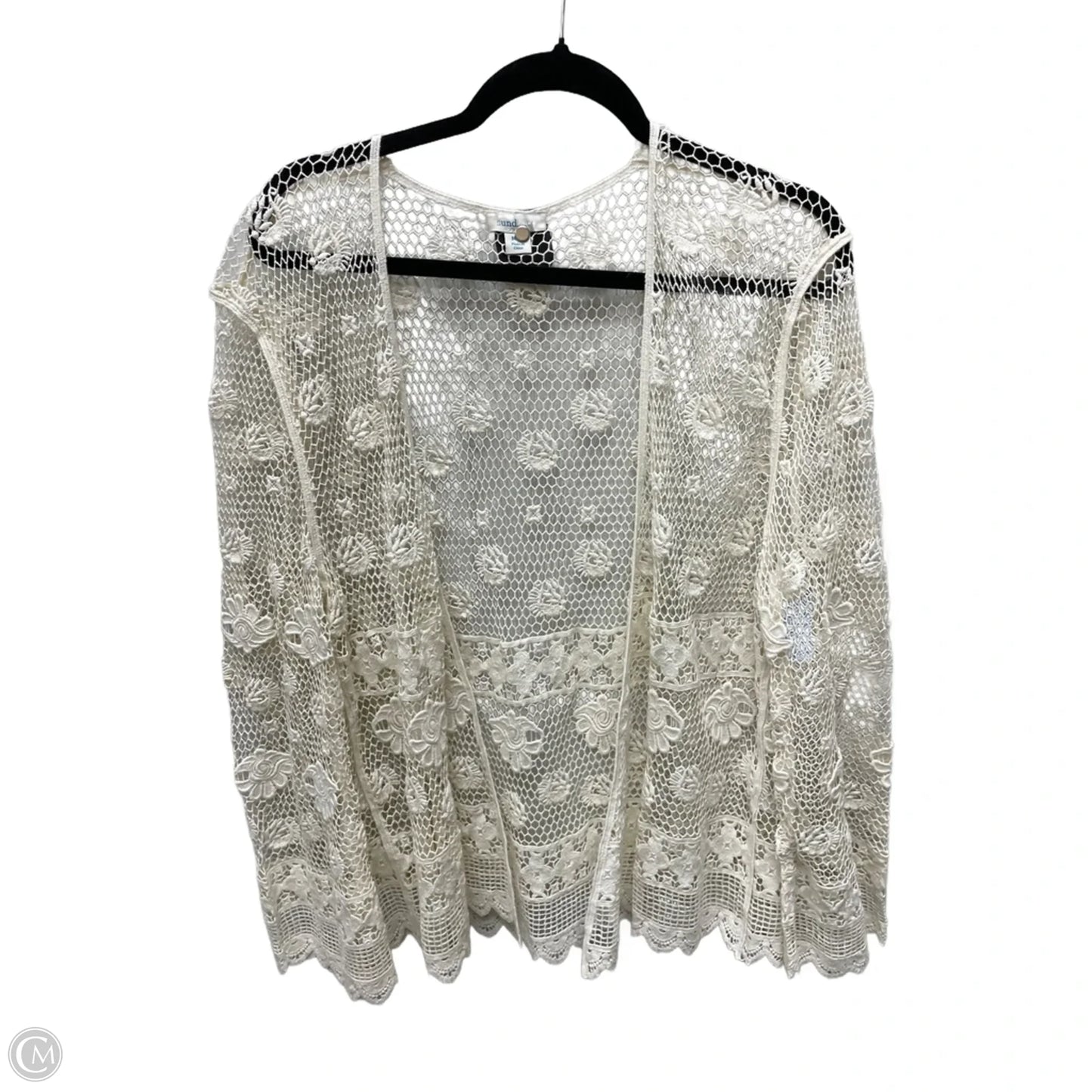 Cardigan By Sundance In Cream, Size: M