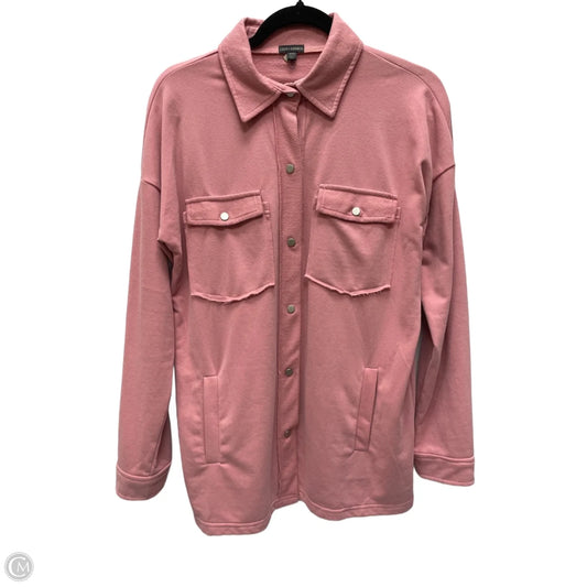 Top Long Sleeve By Coco And Carmen In Pink, Size: S