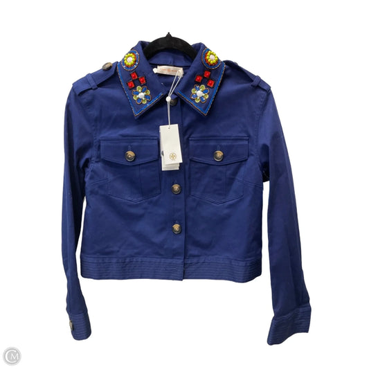 Jacket Other By tory burch -  In Blue & Red, Size: Xs