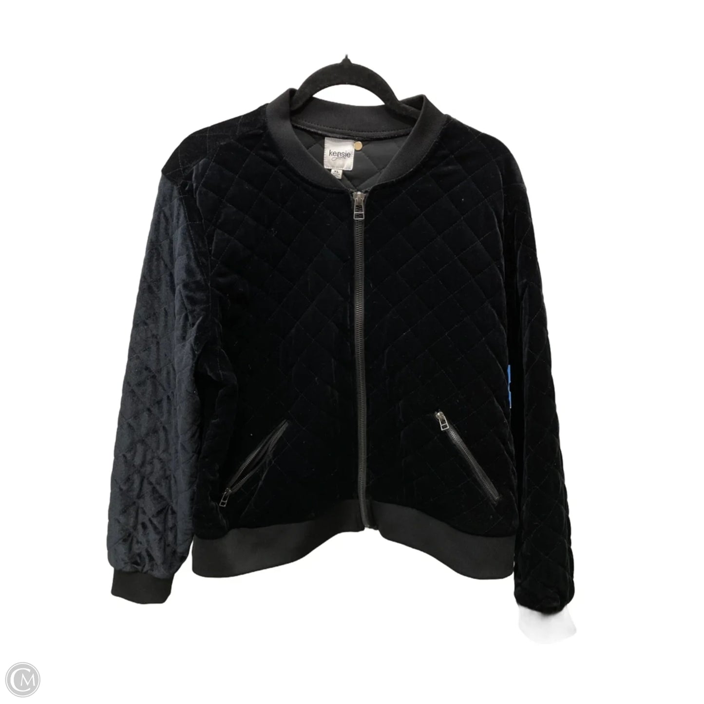 Jacket Puffer & Quilted By Kensie In Black, Size: Xl