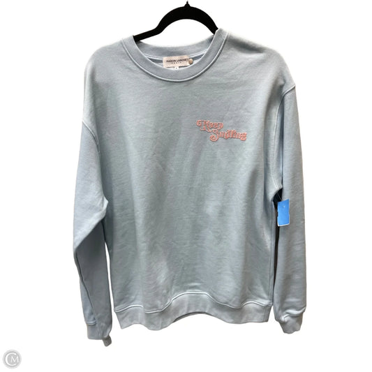 Sweatshirt Crewneck By Maison Labiche -  In Blue, Size: M