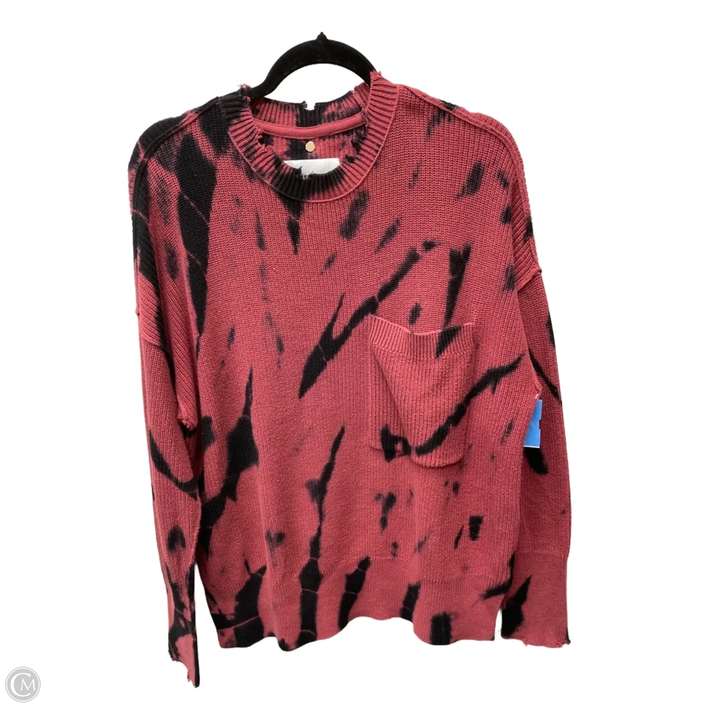 Sweater By Pistola In Black & Red, Size: S