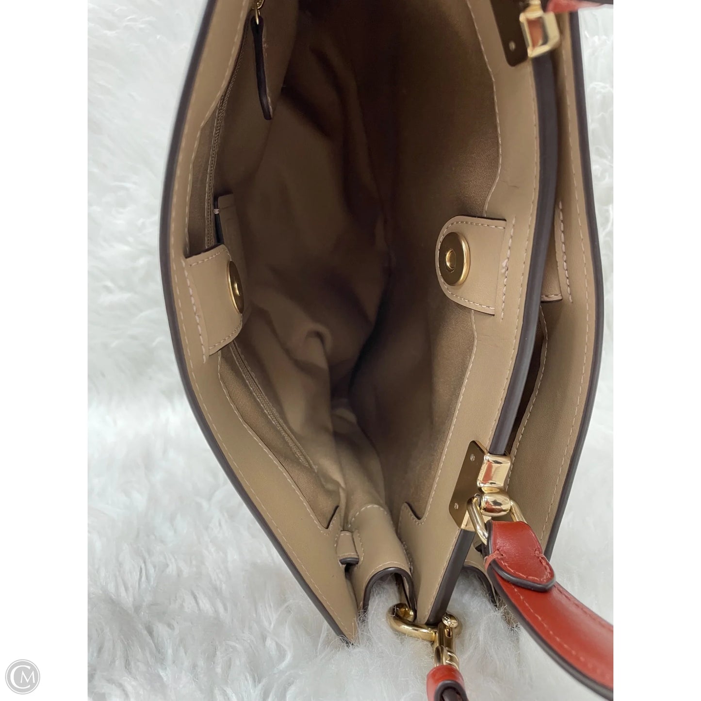 Handbag Designer By Coach, Size: Large