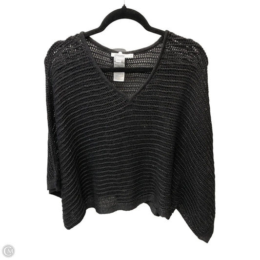 Sweater By Chicos In Black, Size: S