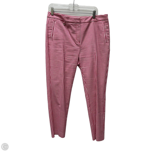 Pants Dress By Adrianna Papell In Checkered Pattern, Size: 12