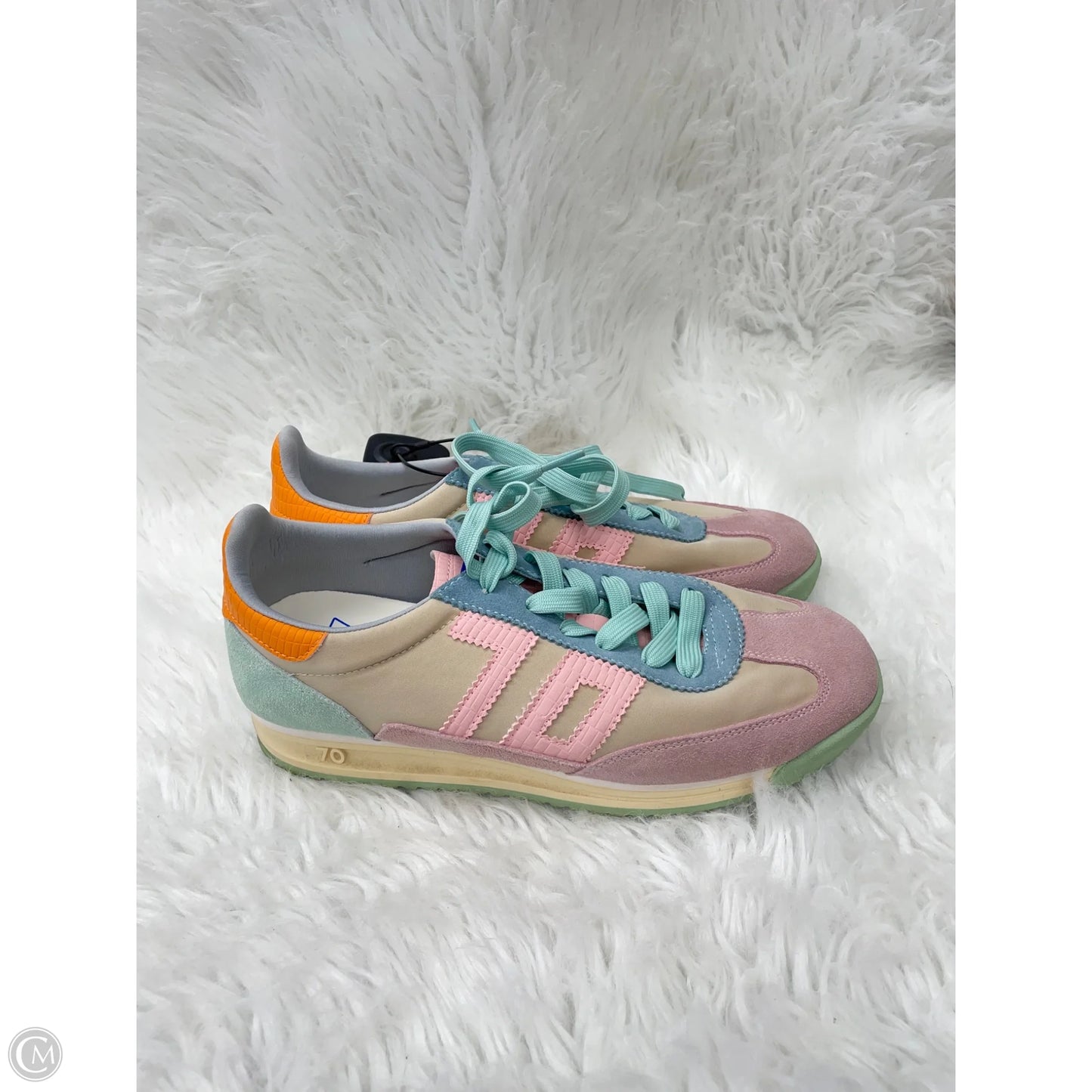 Shoes Sneakers By Cmb In Pink & Purple, Size: 8.5