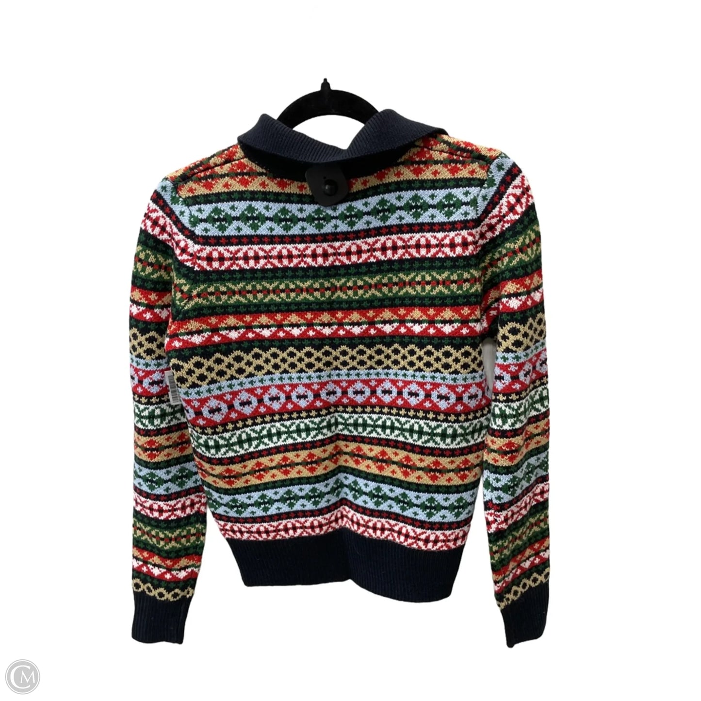 Sweater By Zara In Blue & Red, Size: S