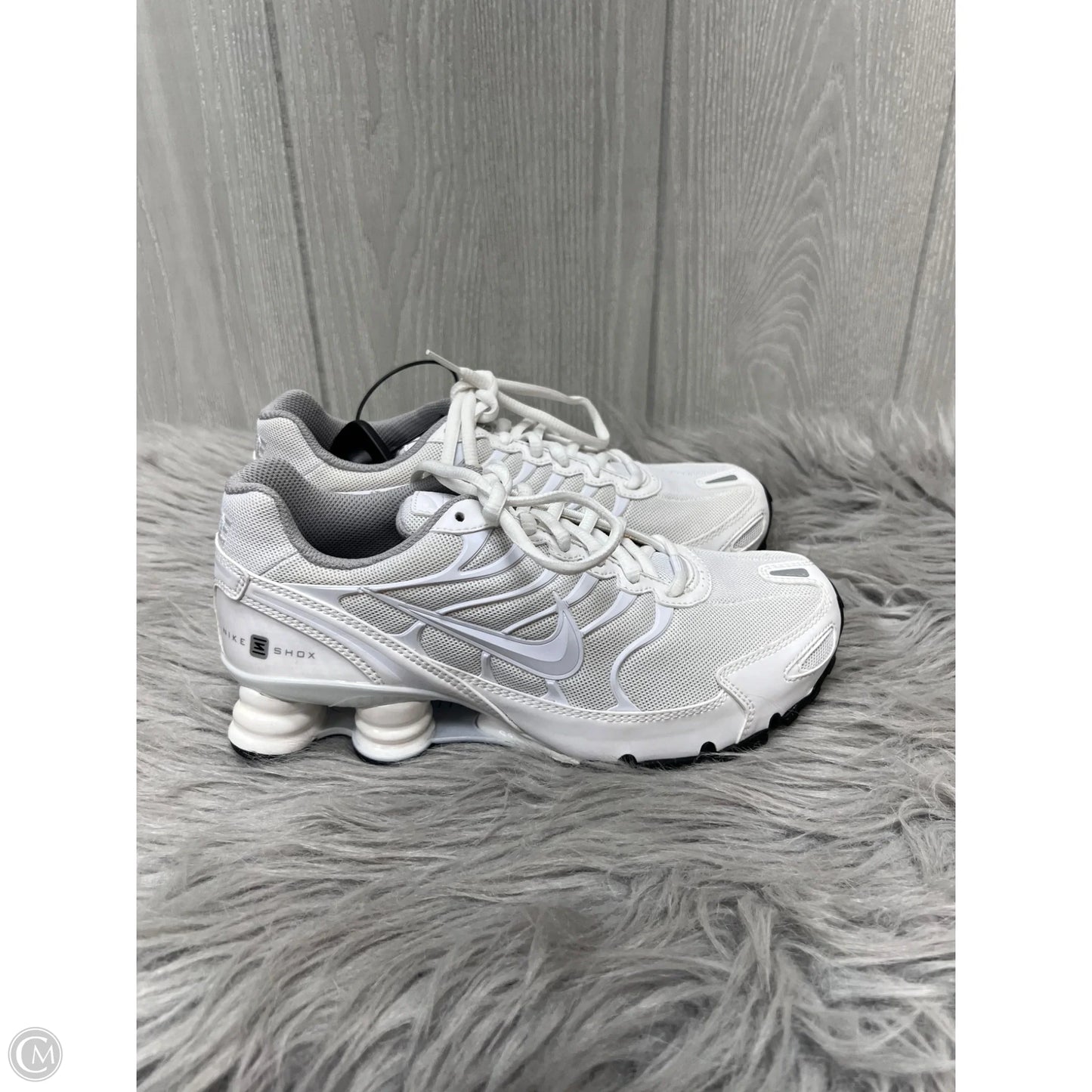 Shoes Athletic By Nike In White, Size: 7
