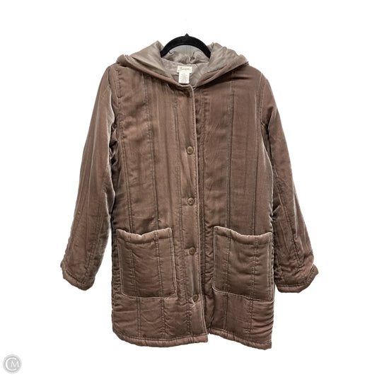 Coat Puffer & Quilted By Clothes Mentor In Taupe, Size: Xs