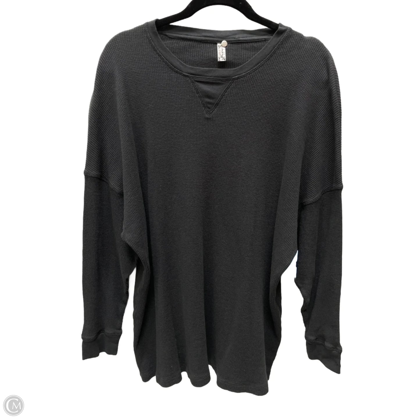 Top Long Sleeve By Free People In Grey, Size: S