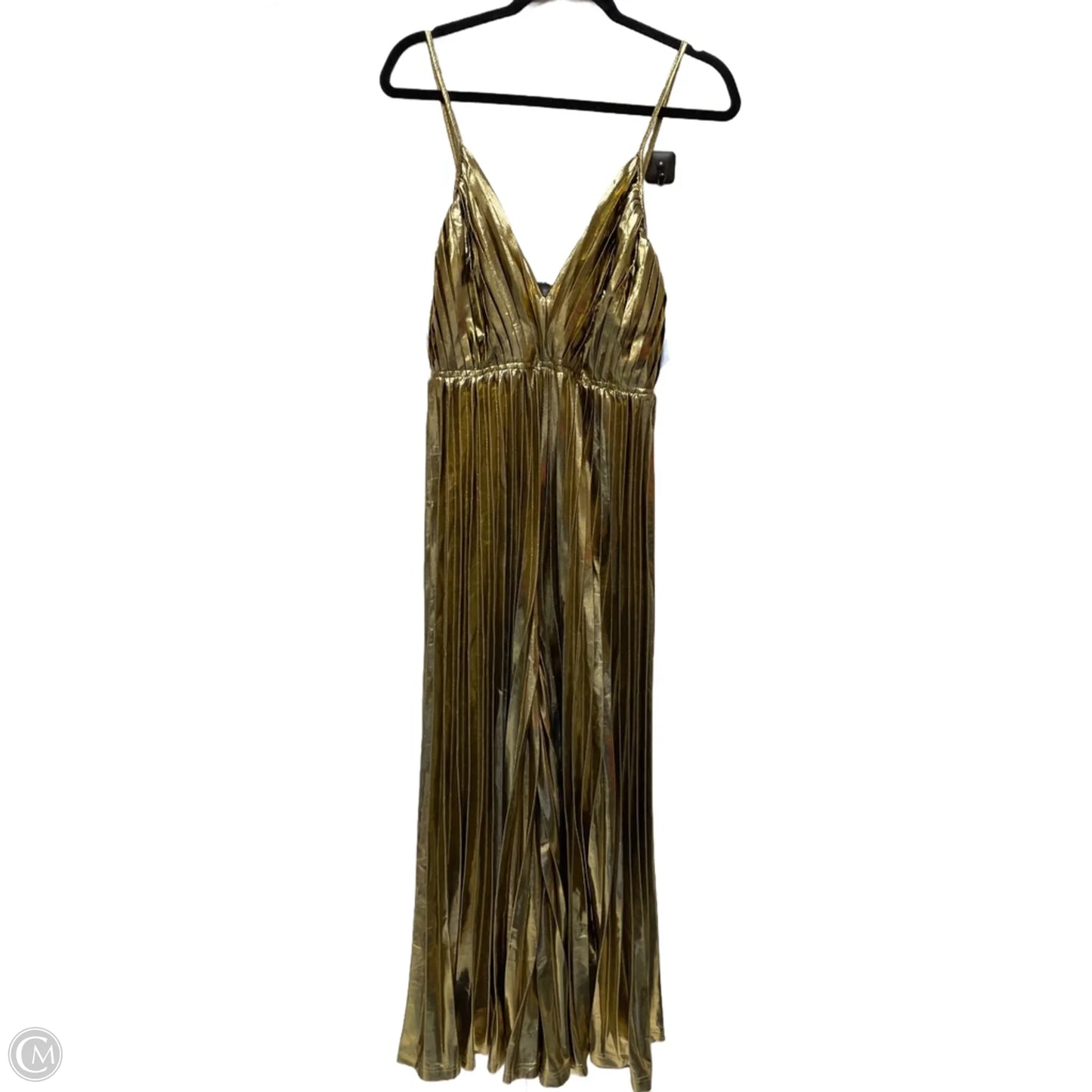 Jumpsuit By Nice To Meet You  In Gold, Size: Xl