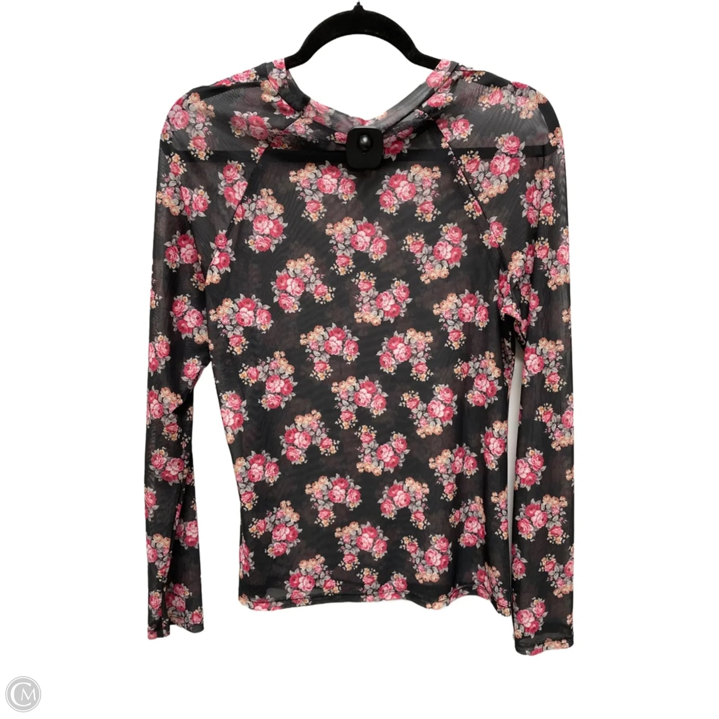 Top Long Sleeve By Clothes Mentor In Floral Print, Size: M