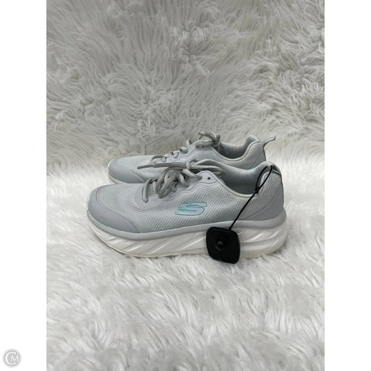 Shoes Athletic By Skechers In Grey, Size: 7.5