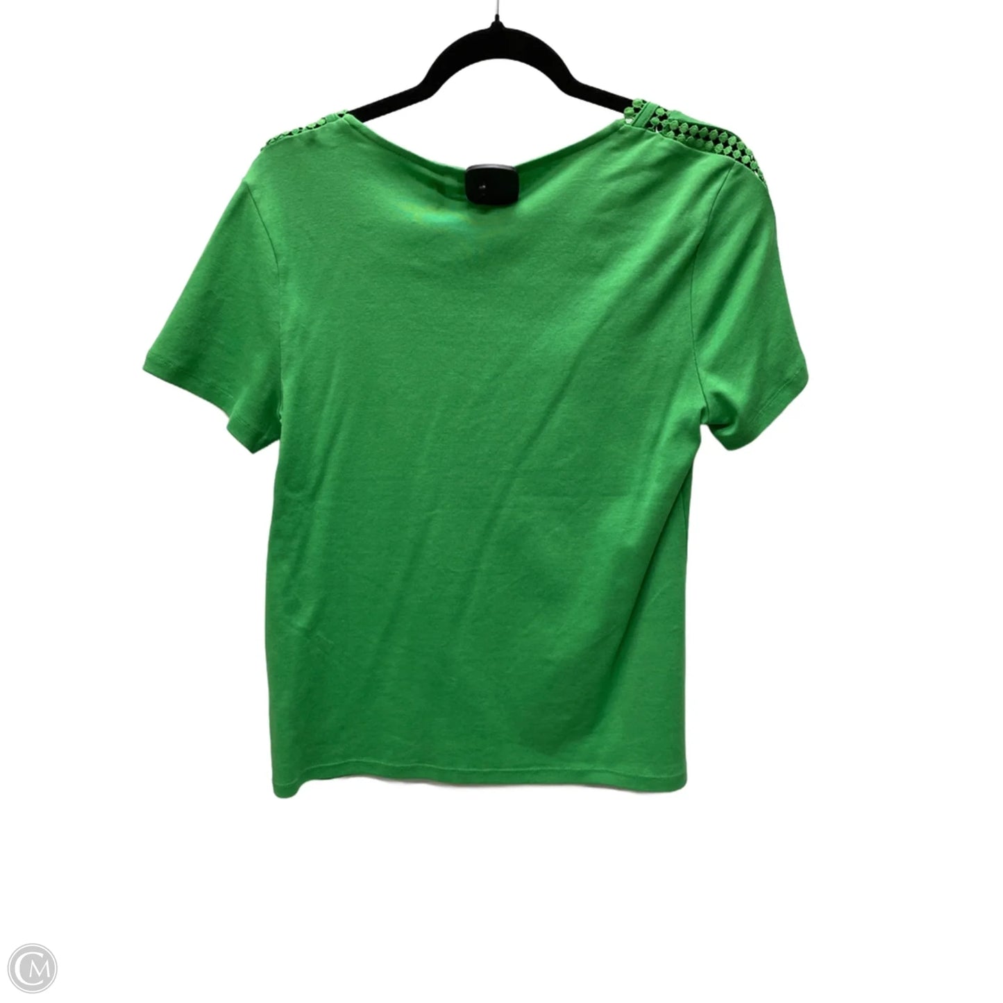 Top Short Sleeve By Rafaella In Green, Size: L
