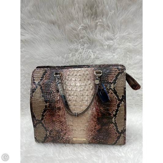 Handbag Designer By Brahmin, Size: Large