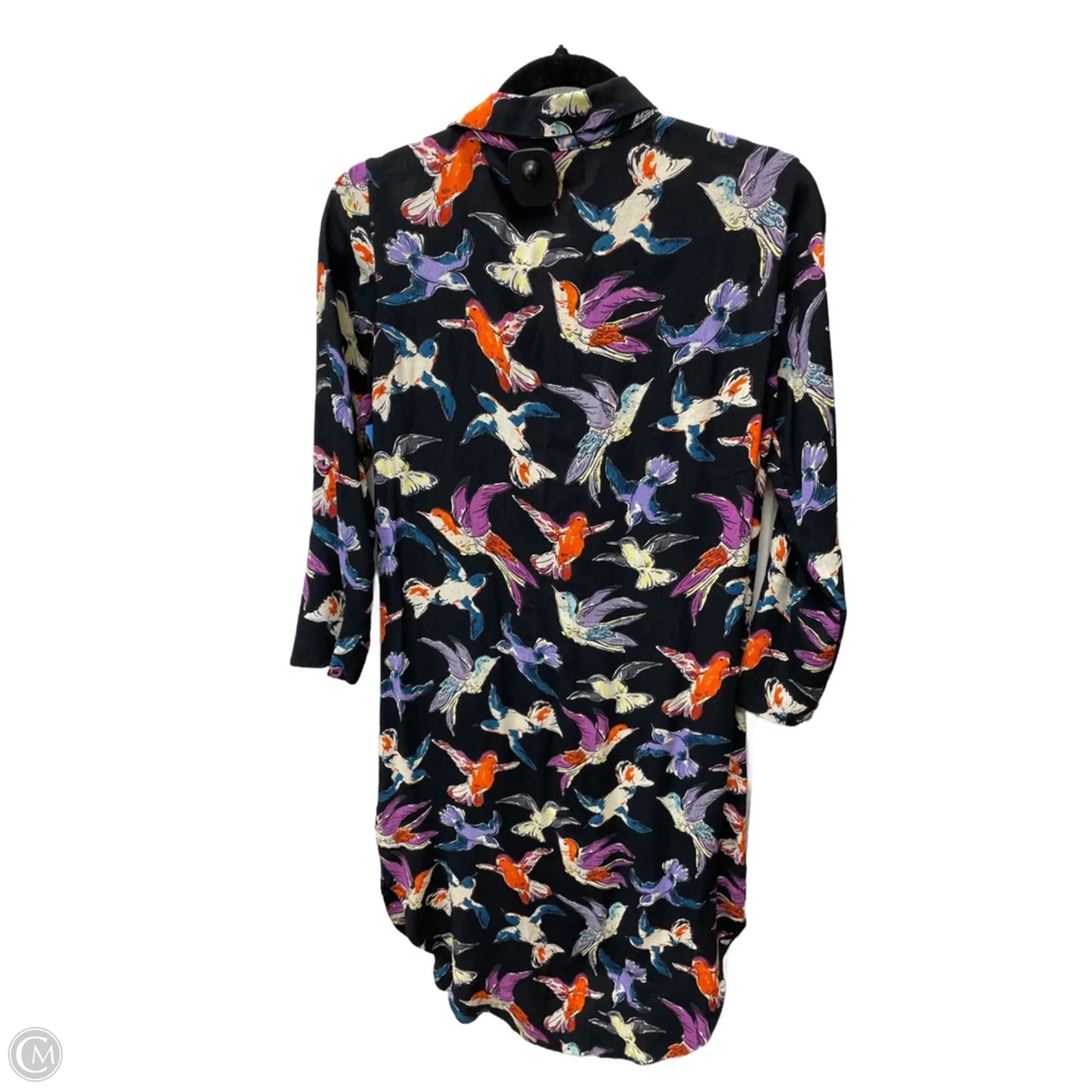 Dress Casual Midi By Maeve In Navy, Size: Xsp