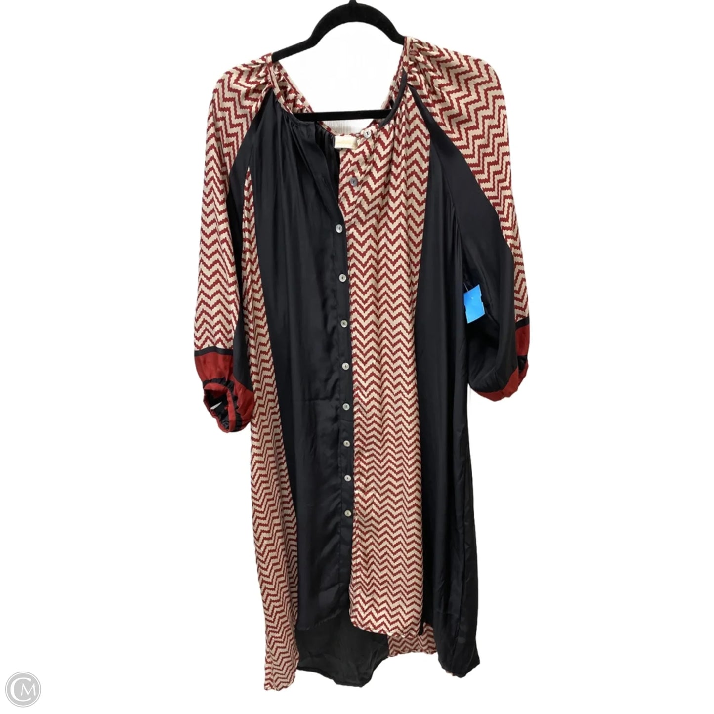 Dress Casual Maxi By Natalie Martin -  In Black & Brown, Size: Xs