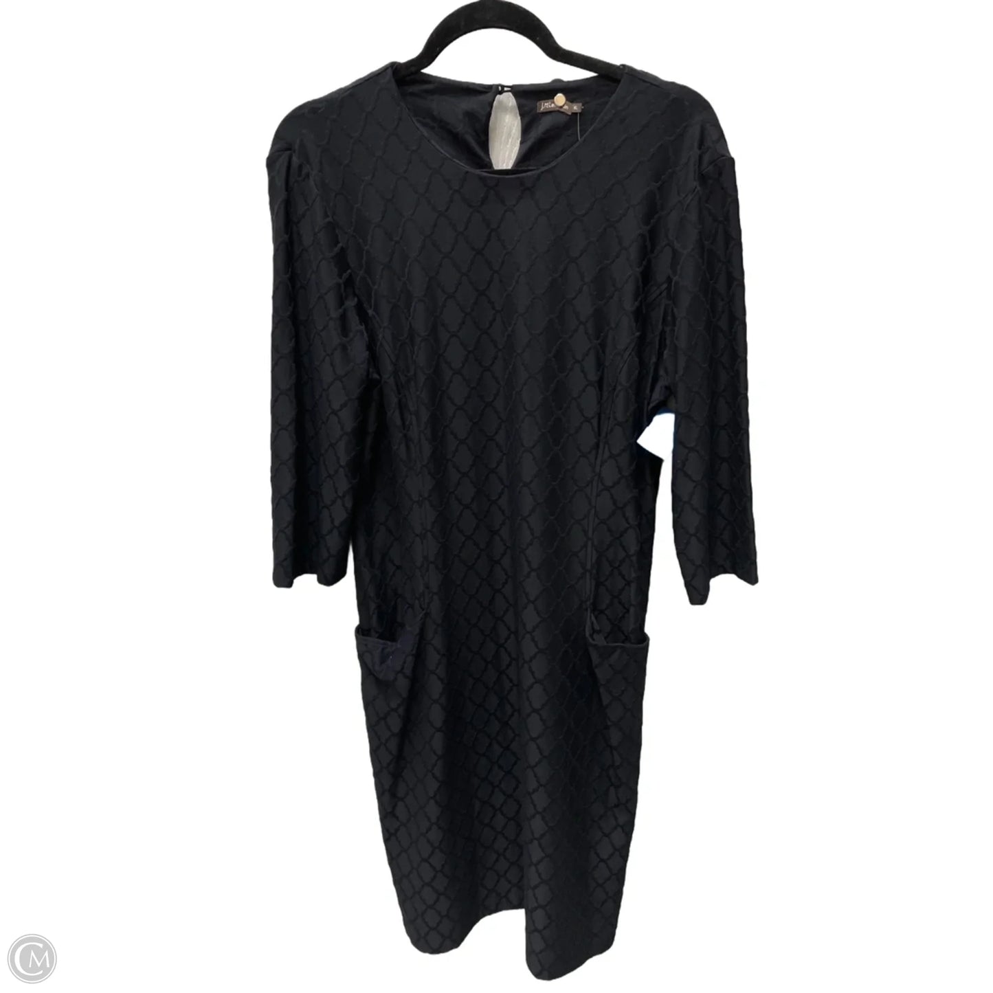 Dress Casual Midi By J Mclaughlin In Navy, Size: Xl