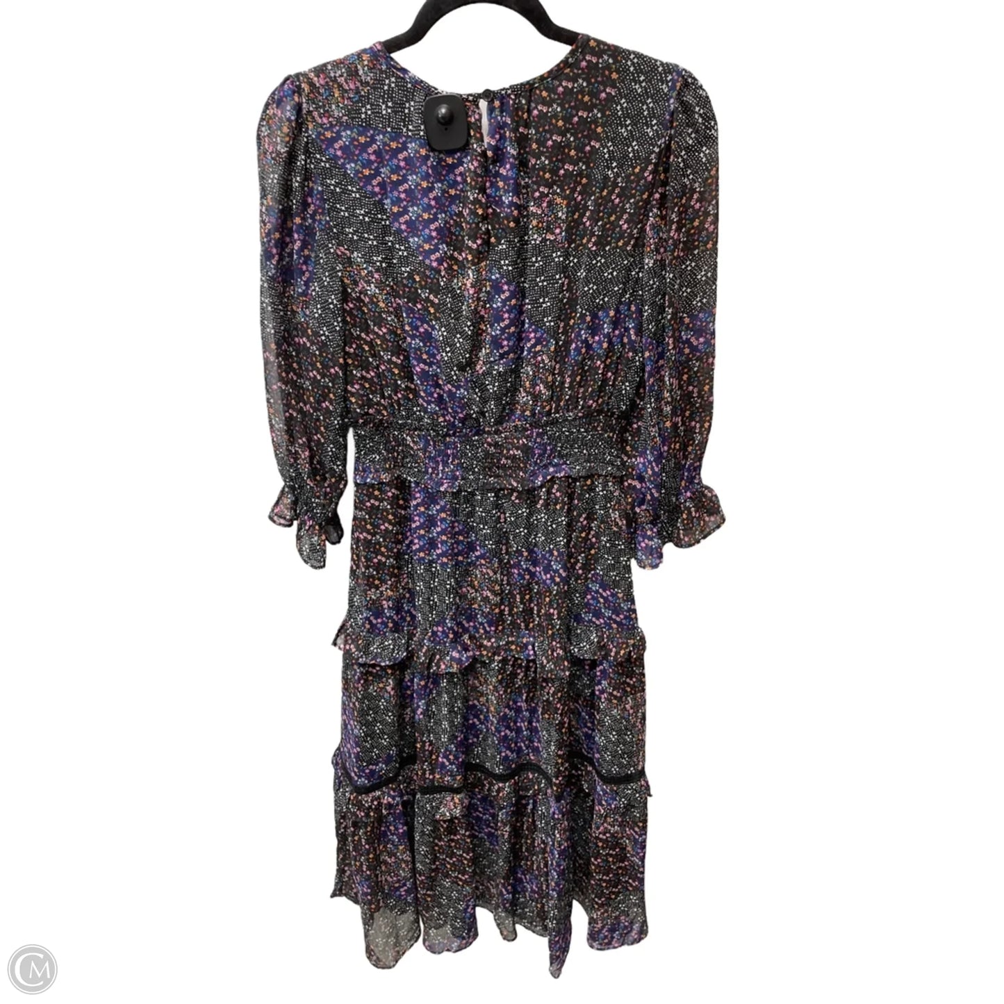 Dress Casual Midi By Lost & Wander -  In Black Denim, Size: Xs