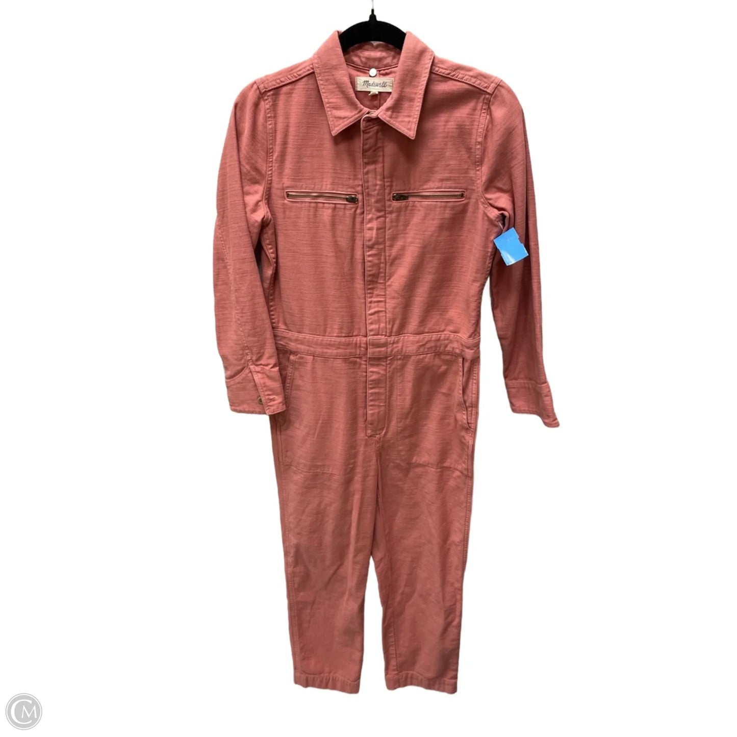 Jumpsuit By Madewell In Pink Denim, Size: S
