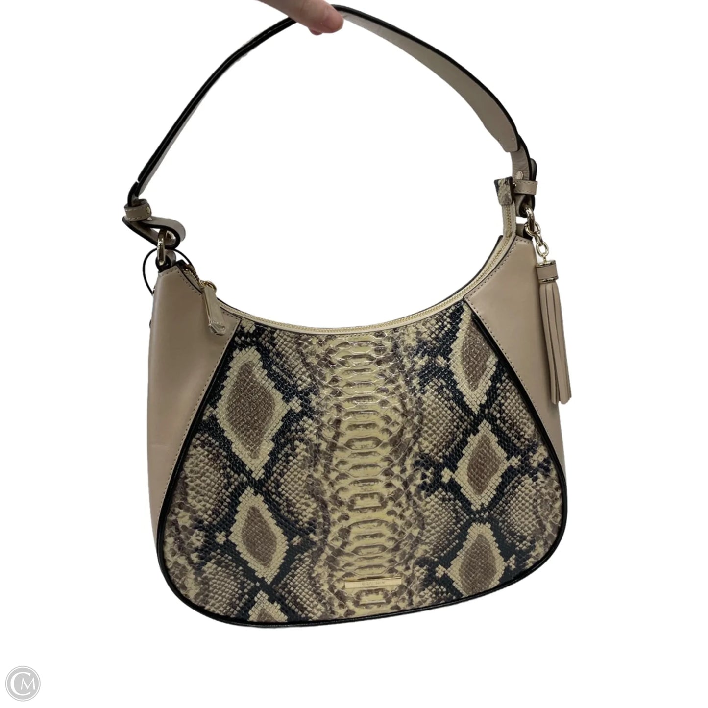 Handbag Designer By Brahmin, Size: Large