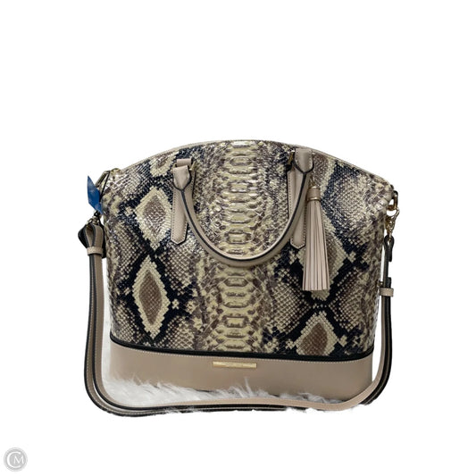 Handbag Designer By Brahmin, Size: Large