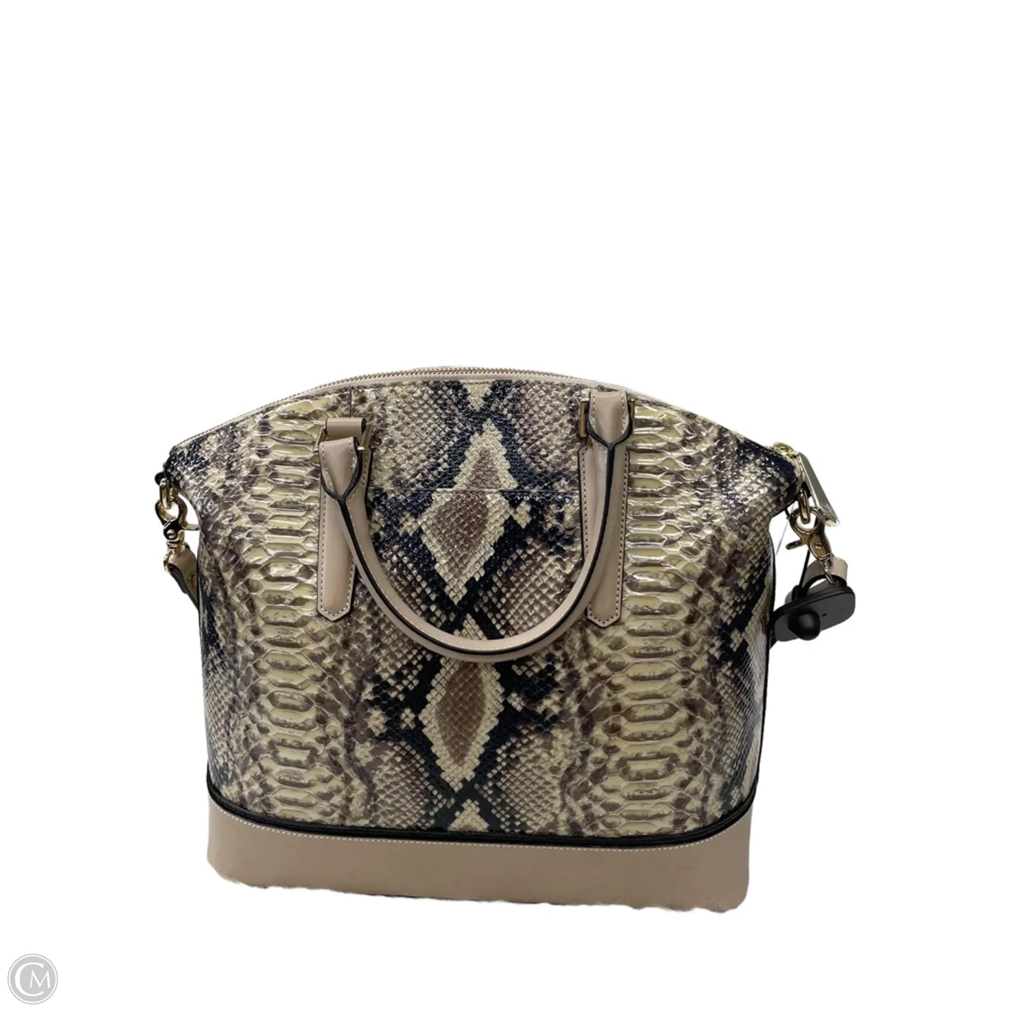 Handbag Designer By Brahmin, Size: Large