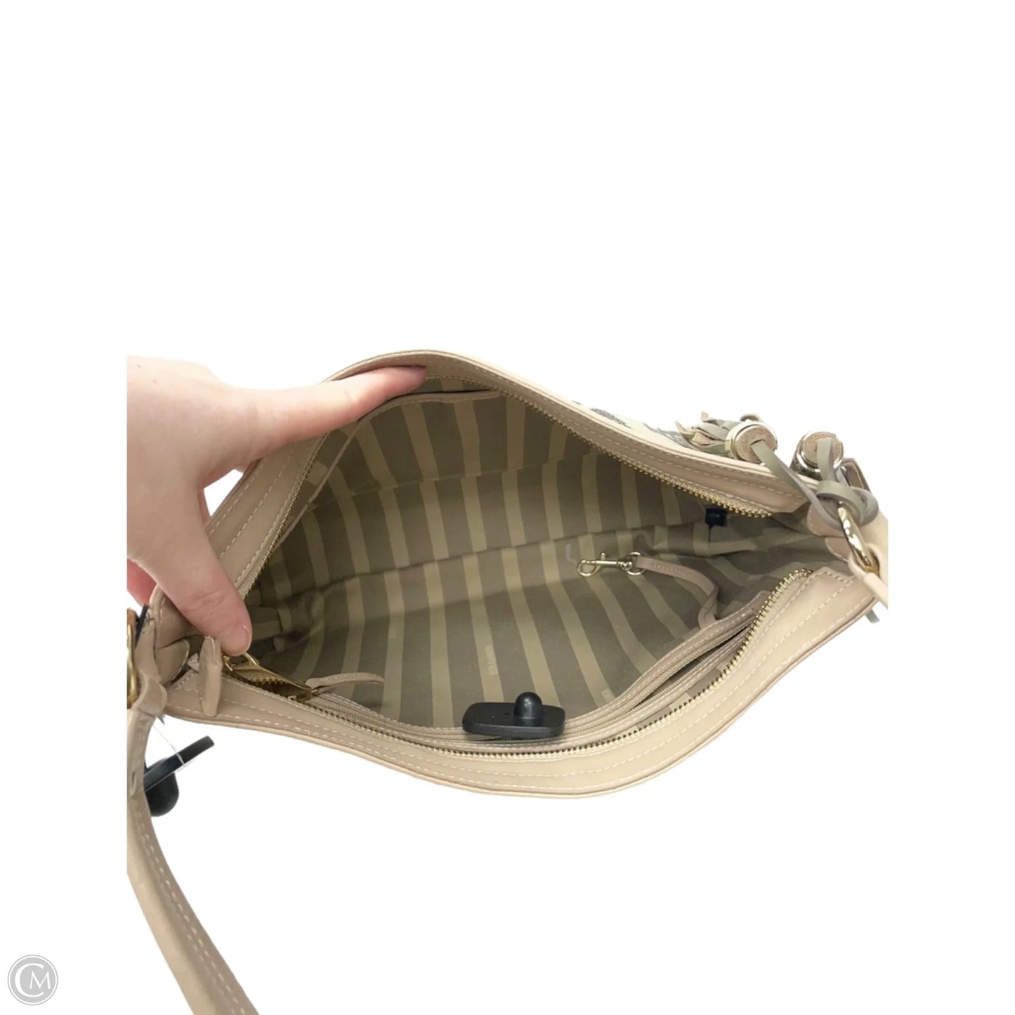 Handbag Designer By Brahmin, Size: Large