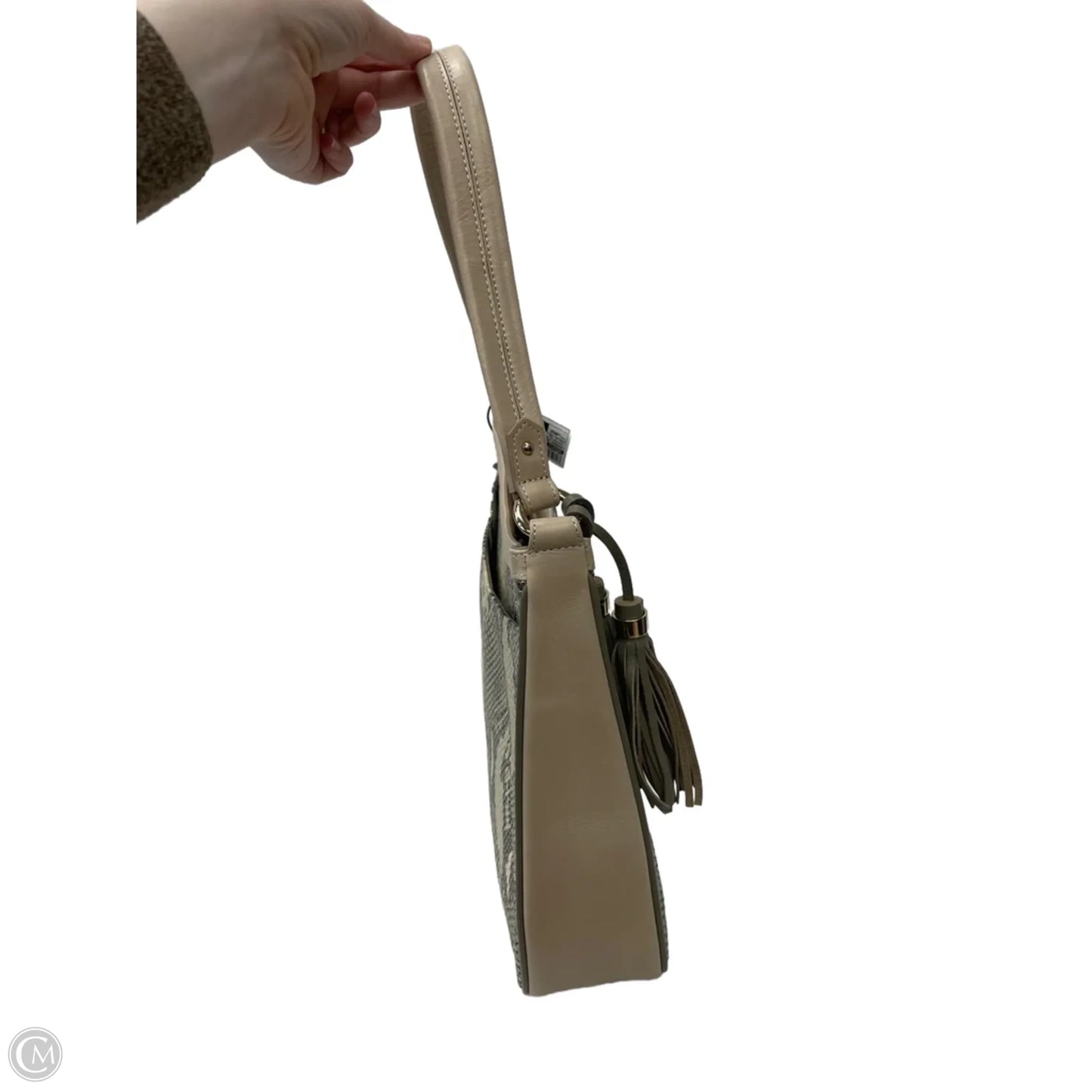 Handbag Designer By Brahmin, Size: Large