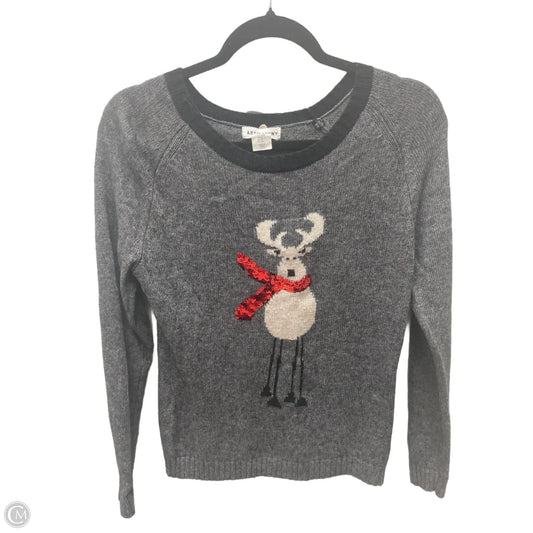 Sweater By Artisan Ny In Black & Grey, Size: M
