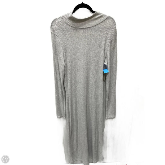 Dress Casual Maxi By Daily Practice By Anthropologie In Grey, Size: Xl