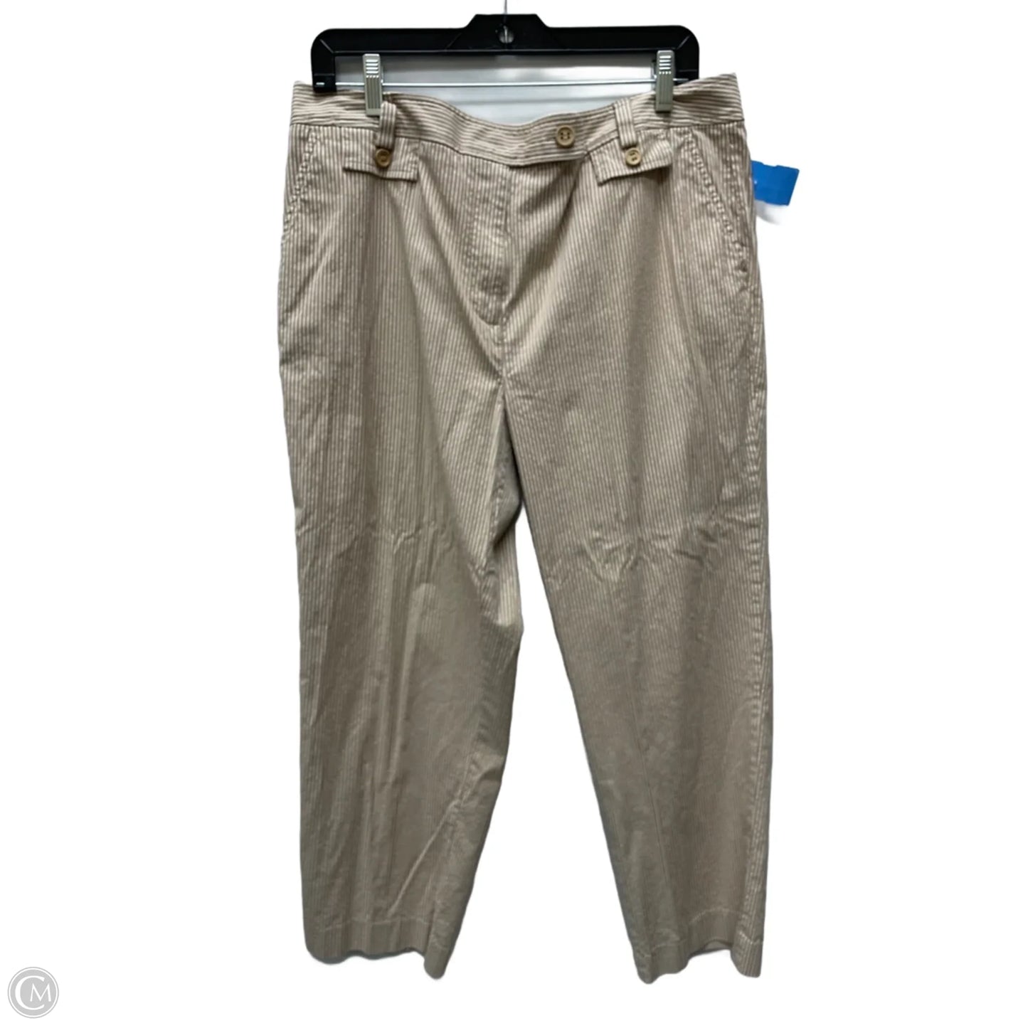 Pants Cropped By Talbots In Tan, Size: 16