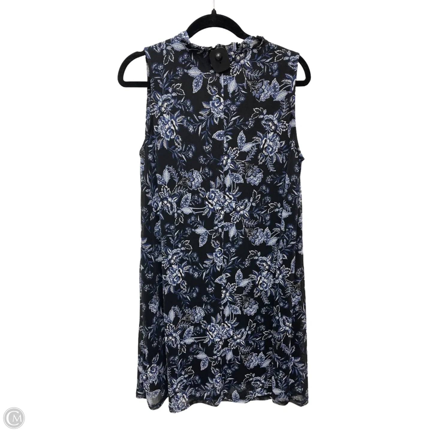 Dress Casual Short By Clothes Mentor In Blue, Size: M