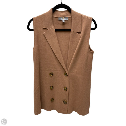Vest Other By Marled In Tan, Size: S