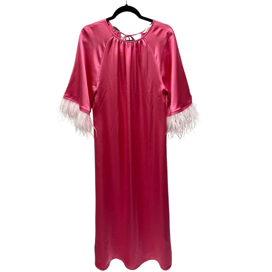 Dress Party Long By H&m In Pink, Size: M