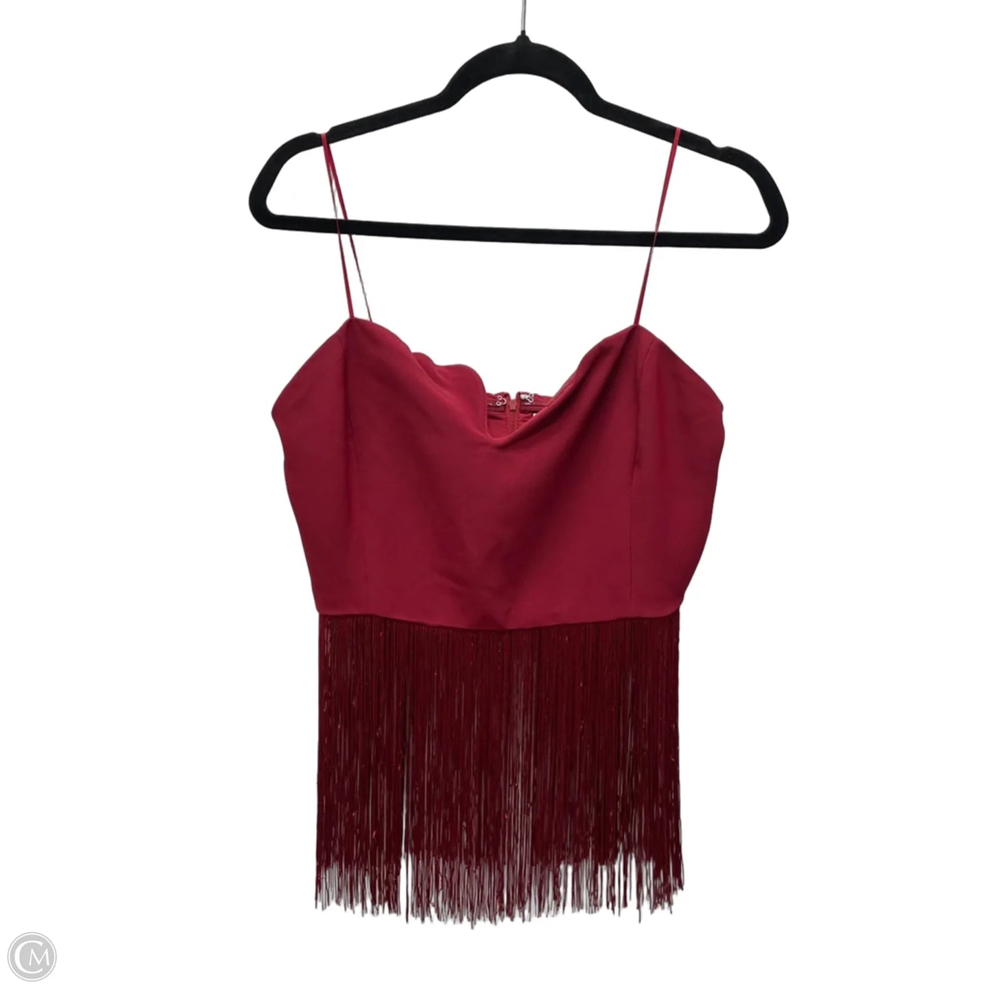 Blouse Sleeveless By Day + Moon In Red, Size: L