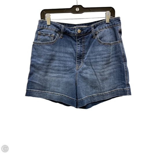 Shorts Designer By Rebecca Minkoff In Blue Denim, Size: 12